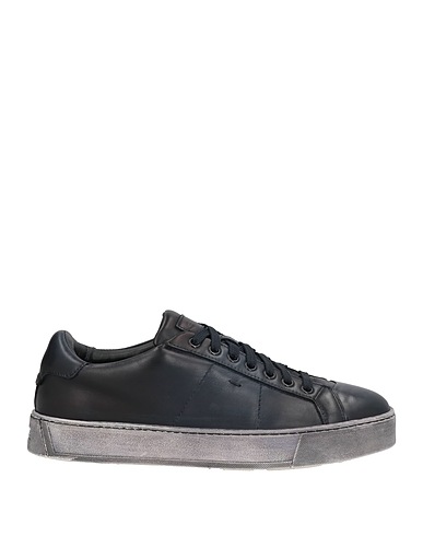 SANTONI Sneakers Blu notte Pelle