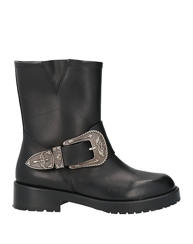 RED(V) Stiefelette Schwarz Leder