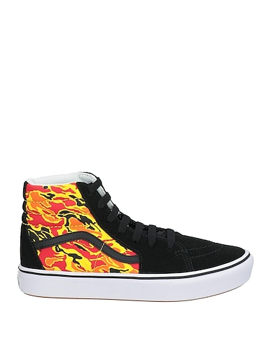 VANS Canvas trainers  Black Textile fibres, Leather
