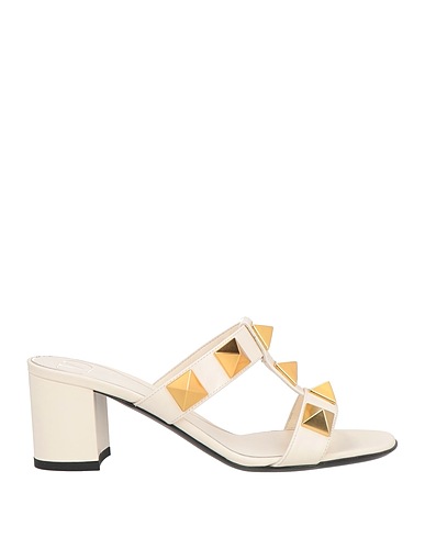 VALENTINO GARAVANI Sandals Cream Leather