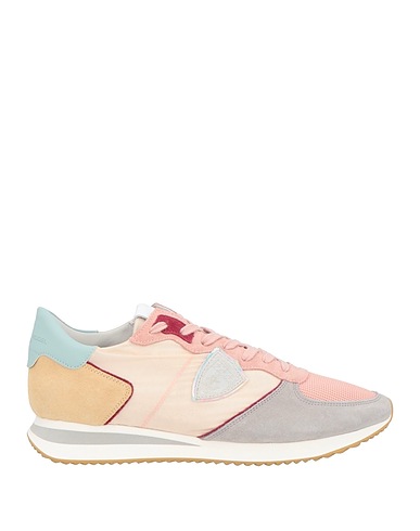 PHILIPPE MODEL Sneakers Light pink Leather, Textile fibres