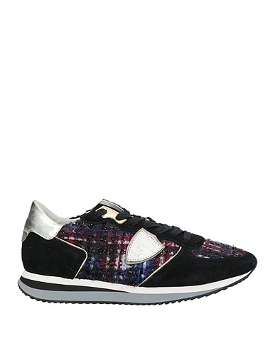 PHILIPPE MODEL Sneakers Viola Pelle, Fibre tessili