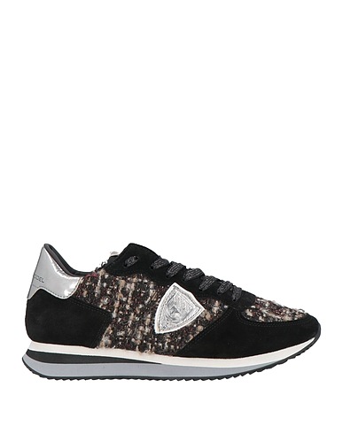 PHILIPPE MODEL Sneakers Nero Pelle, Fibre tessili