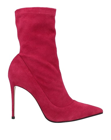 LE SILLA Ankle boot Garnet Leather