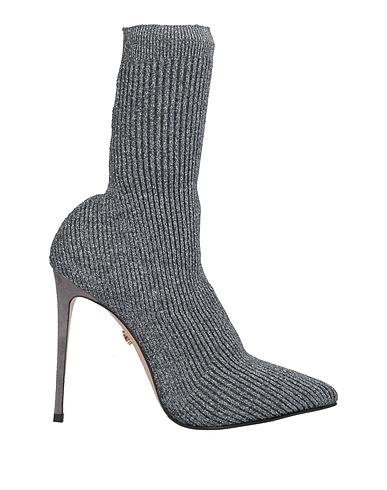 LE SILLA Ankle boot Lead Textile fibers