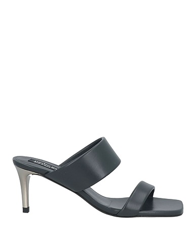 PEDRO GARCÍA Sandals Black Leather