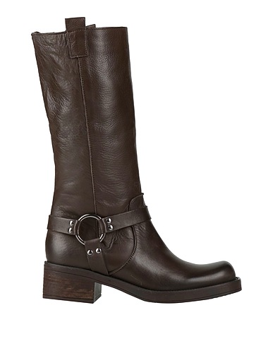 GENEVE Boots Dark brown Calfskin