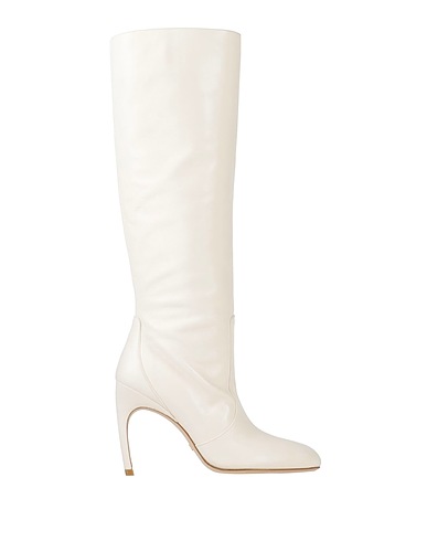 STUART WEITZMAN Boots Cream Leather