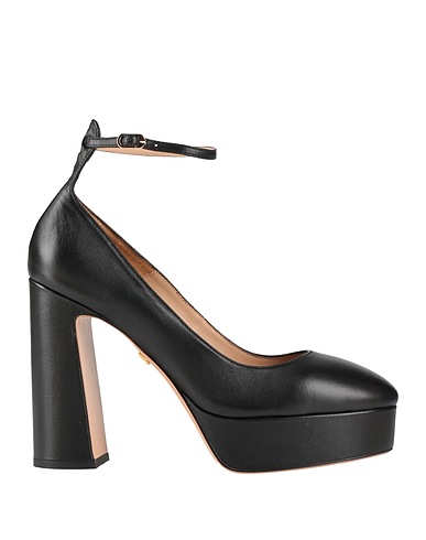 LOLA CRUZ Pump Black Leather