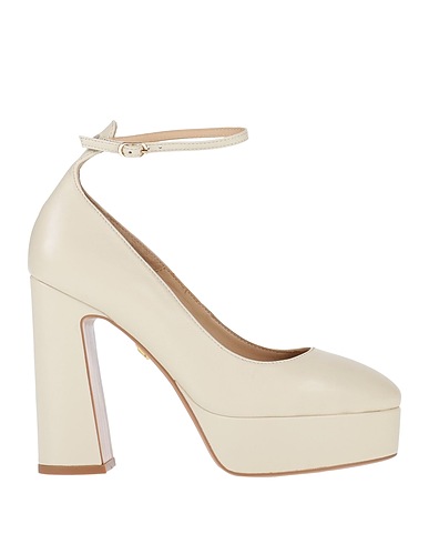 LOLA CRUZ Pump Cream Leather