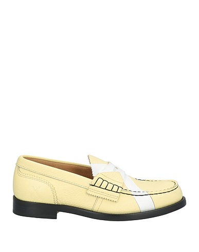 COLLEGE Loafers Pastel yellow Leather