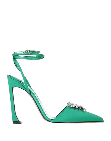 PĪFERI Pump Emerald green Textile fibers