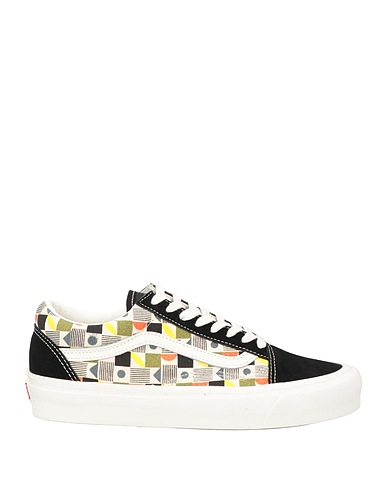 VANS Sneakers Ivory Leather, Textile fibers