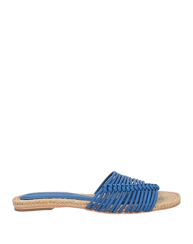 PALOMA BARCELÓ Espadrilles Blue Leather