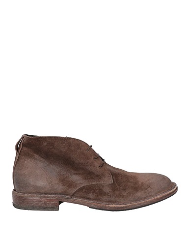 MOMA Ankle boot Dark brown Leather