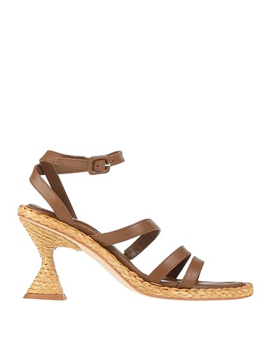 PALOMA BARCELÓ Espadrilles Brown Leather