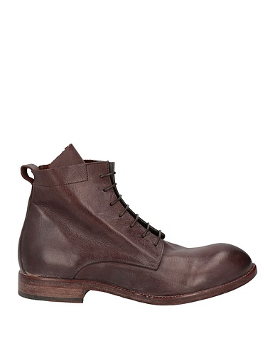 MOMA Stiefelette Dunkelbraun Leder