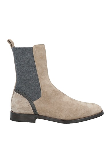 BRUNELLO CUCINELLI Ankle boot Taupe Leather