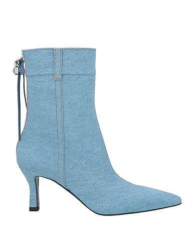 MAJE Ankle boot Blue Textile fibres