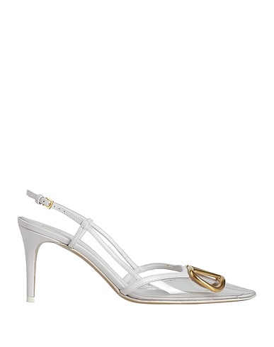 VALENTINO GARAVANI Court Transparent Plastic, Leather