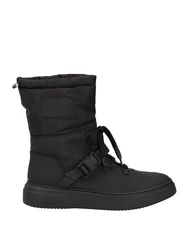 ADD x BALDININI Stivaletti Nero Pelle, Fibre tessili