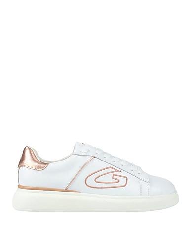 ALBERTO GUARDIANI Sneakers White Leather
