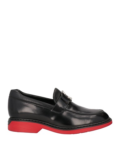 HOGAN Loafers Black Textile fibers
