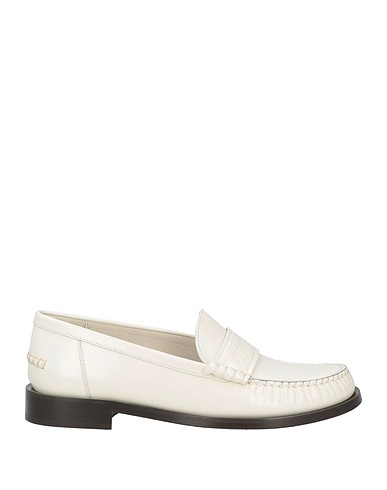 FERRAGAMO Loafers Cream Leather