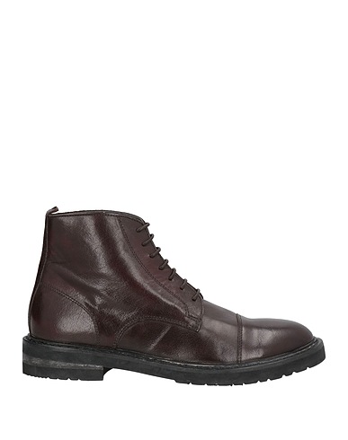 MOMA Ankle boot Dark brown Calfskin