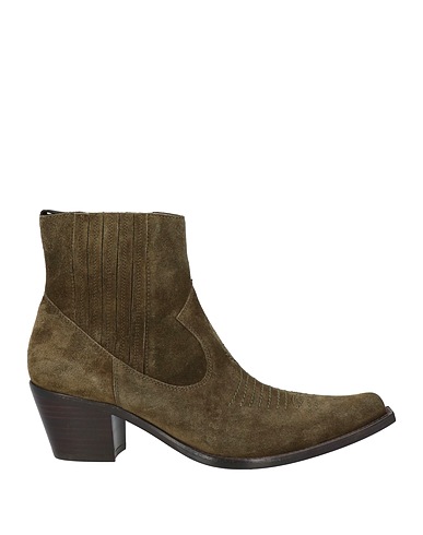 FREE LANCE FOOTWEAR Military green Leather
