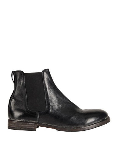 MOMA Ankle boot Black Leather