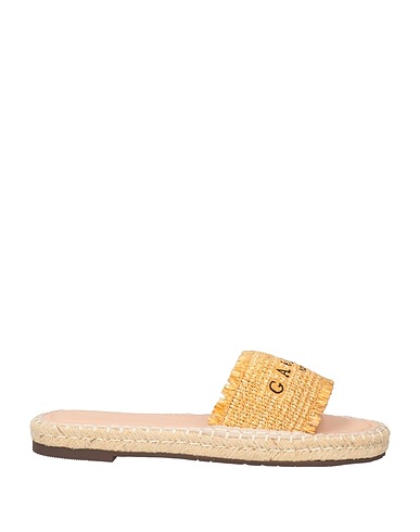 GAëLLE Paris Sandalen Sand Gewebefasern