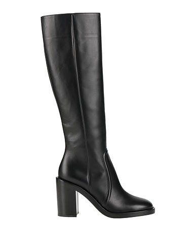 GIANVITO ROSSI Boots NERO 100% Calfskin
