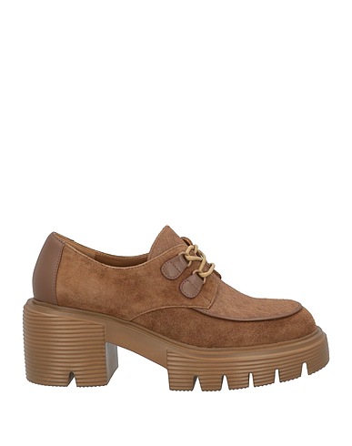 JEANNOT Laced shoes Brown Leather