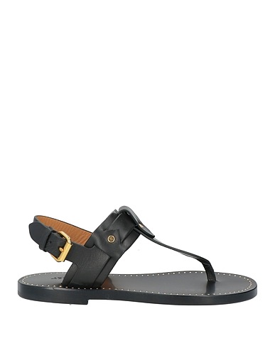 ISABEL MARANT Flip flops Black Leather