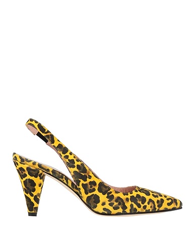 RICCARDO CARTILLONE Pump Yellow Leather
