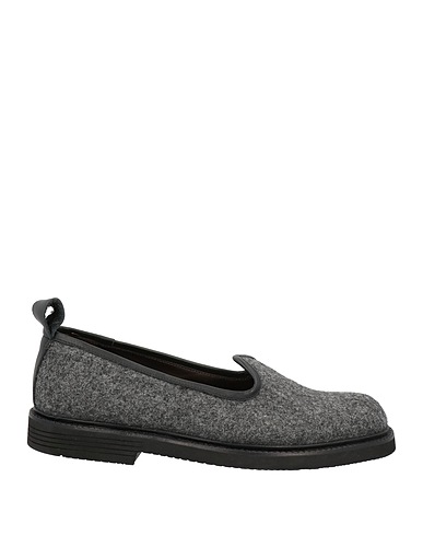 4SDESIGNS Loafers Grey Leather