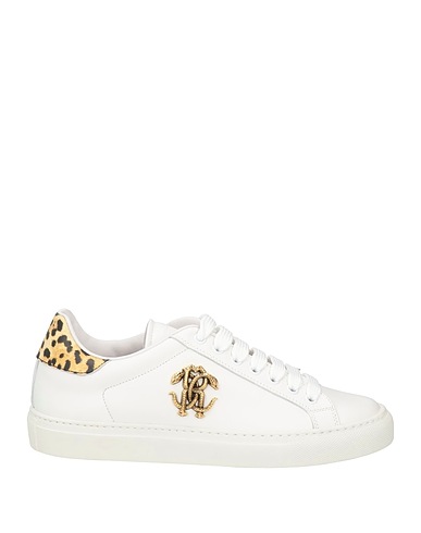 ROBERTO CAVALLI Sneakers White Calfskin