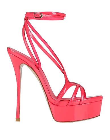 LE SILLA Sandali Fucsia Pelle di vitello