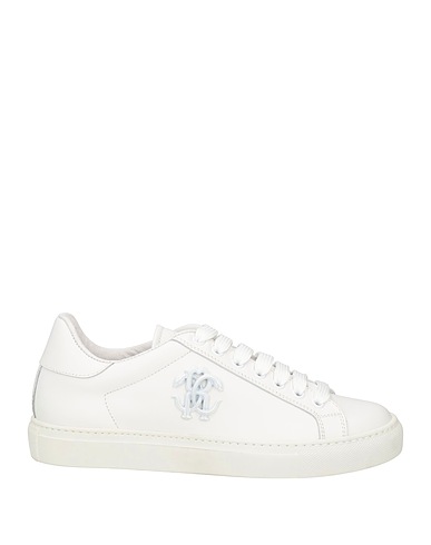 ROBERTO CAVALLI Sneakers White Calfskin