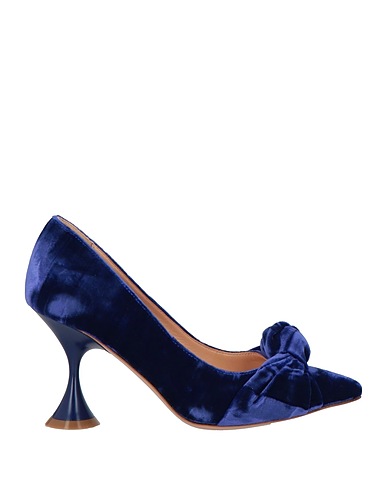 FRANCESCO SACCO Pump Purple Textile fibers