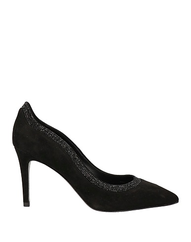 FRANCESCO SACCO Pump Black Leather