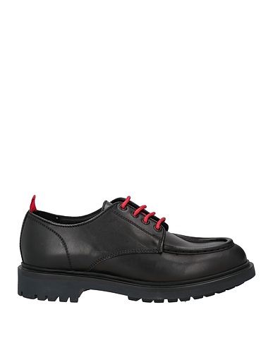 MANUEL RITZ Laced shoes Black Leather