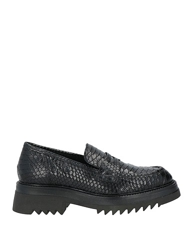 SWEET LEMON Mokassins Schwarz Leder