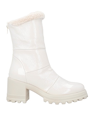 VOILE BLANCHE Ankle boot Light grey Leather