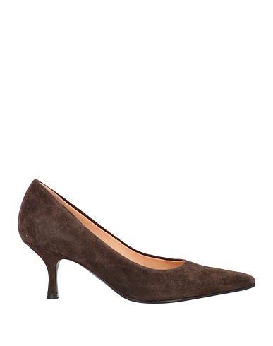 FABRICA VENETA Pump Dark brown Leather