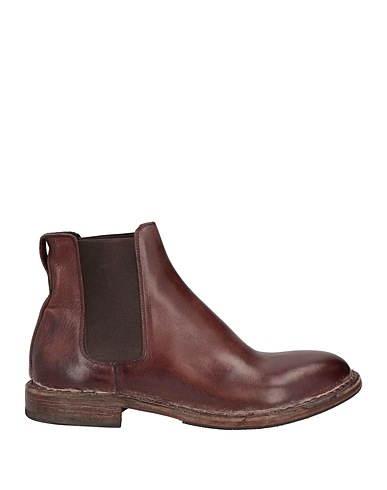 MOMA Ankle boot Dark brown Calfskin