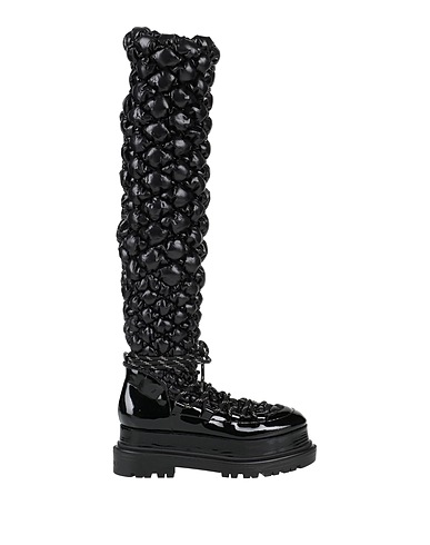 CASADEI Boots Black Textile fibers