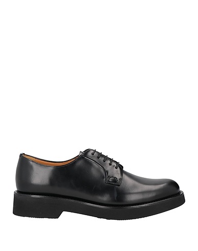 CHURCH'S Laced shoes Black Leather