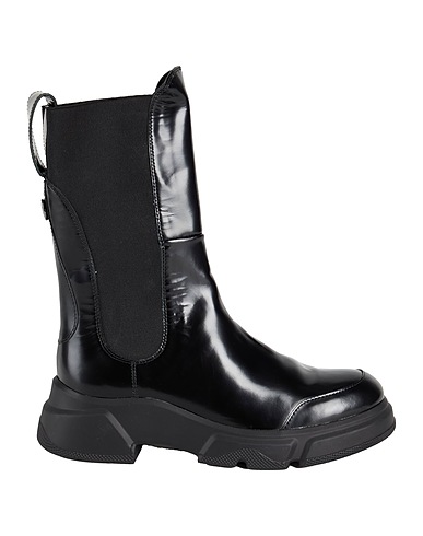 VOILE BLANCHE Stiefelette Schwarz Leder